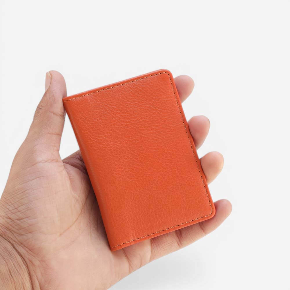 Leather Travel Card Holder
