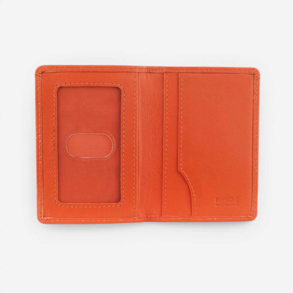Leather Travel Card Holder