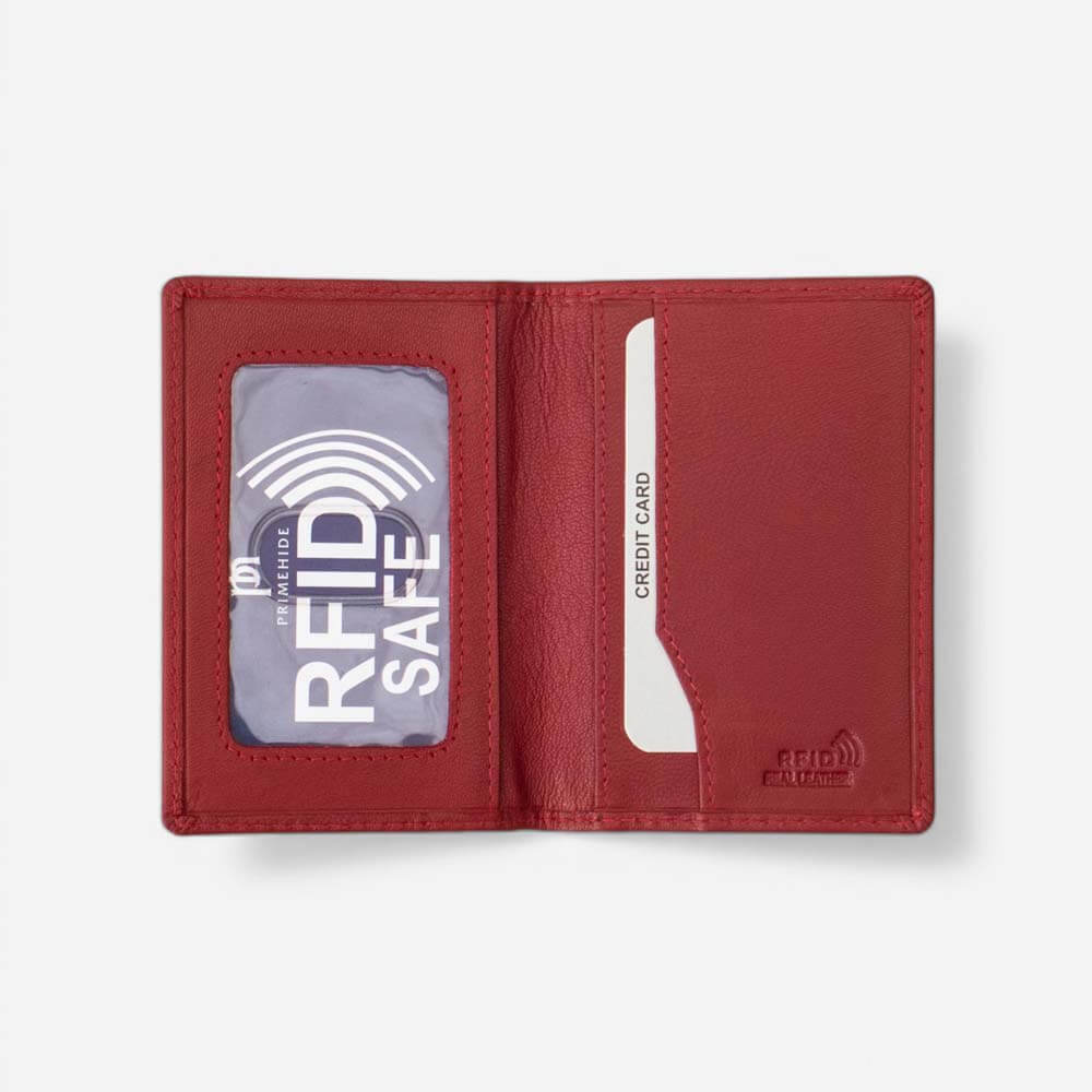 Leather Travel Card Holder