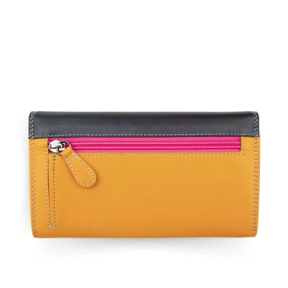 London Large Clutch Purse back &#8211; 6089BLK