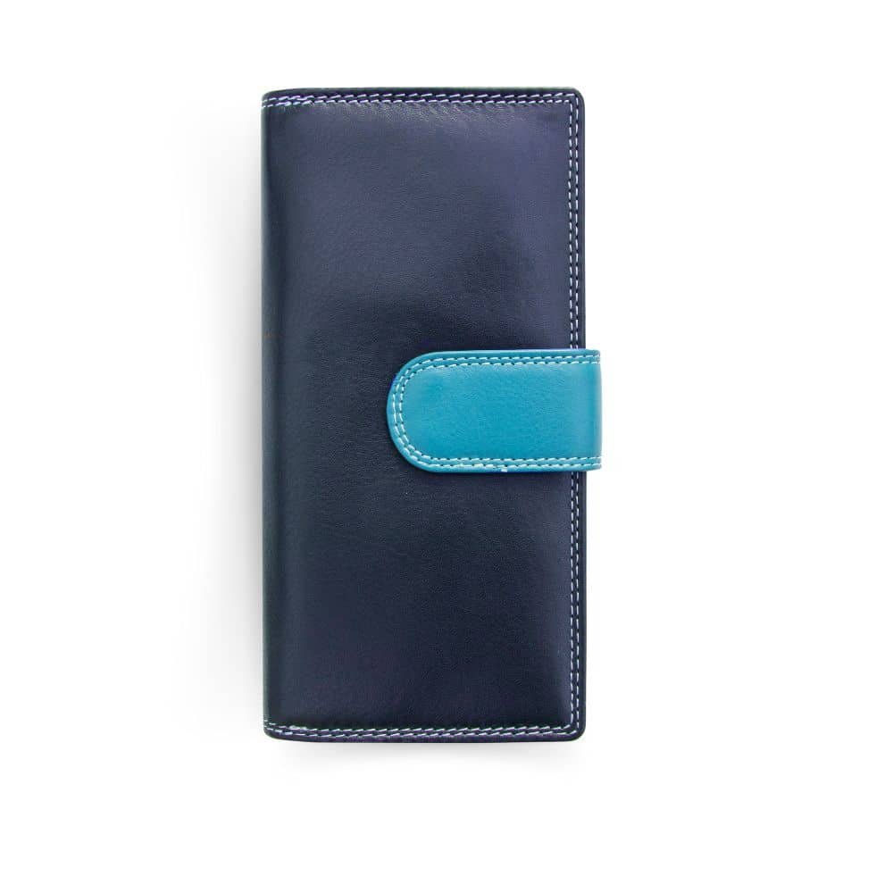 Long Leather Bifold Purse - Victoria London