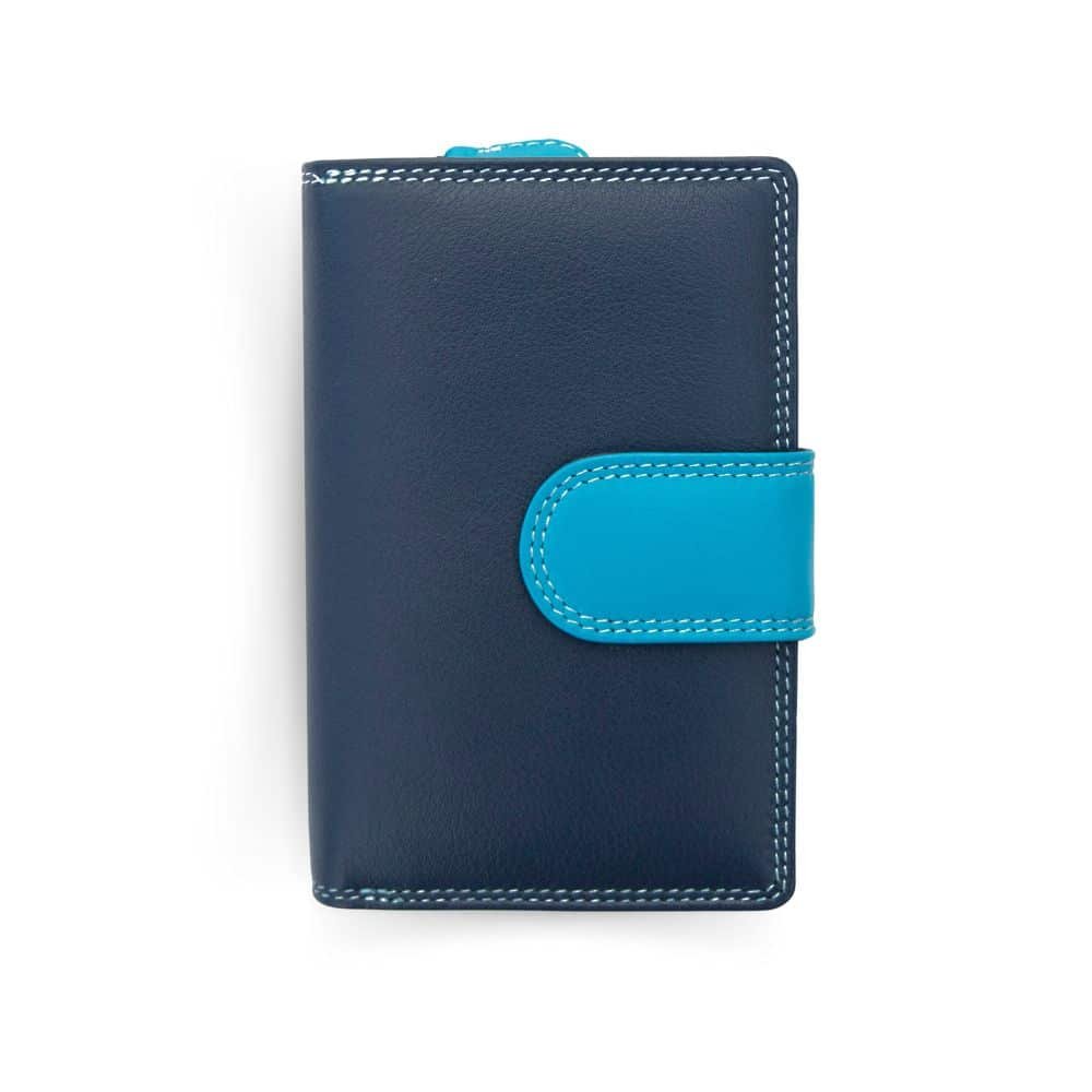 Soft Leather Colourful Bifold Purse - Primrose London