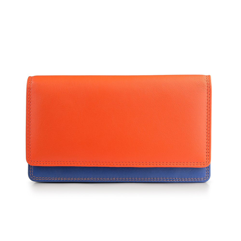 Soft Leather Clutch Purse - Lily London