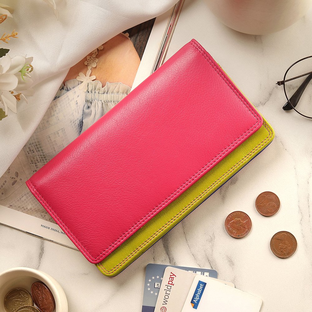 London Multi Colour Matinee Purse 6083 Pink 01