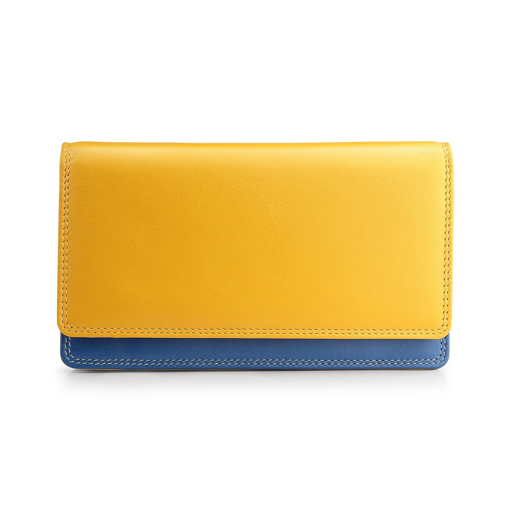 Soft Leather Clutch Purse - Lily London