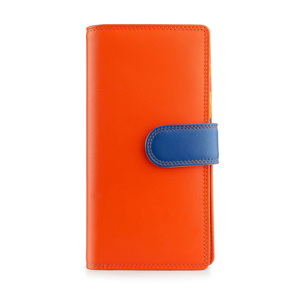 Long Leather Bifold Purse - Victoria London