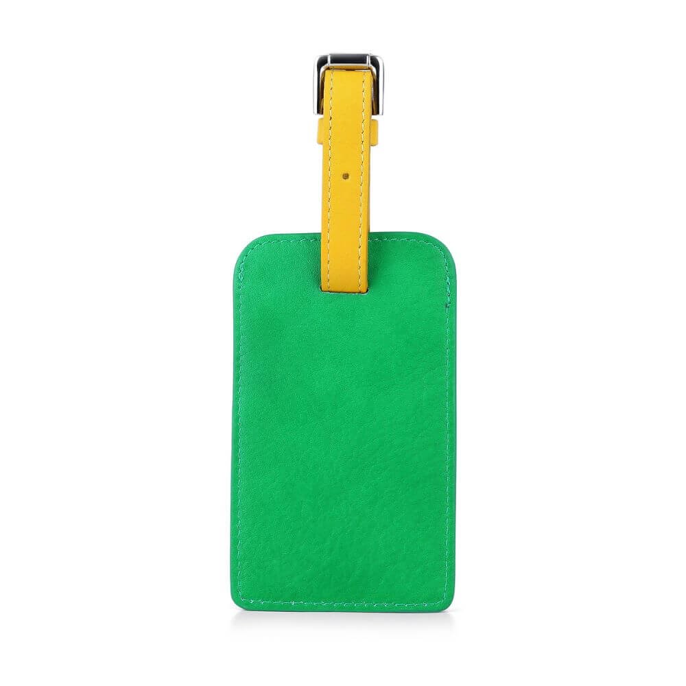 Luggage Tag Two-Tone Colour Rio 720 &#8211; Green (2)