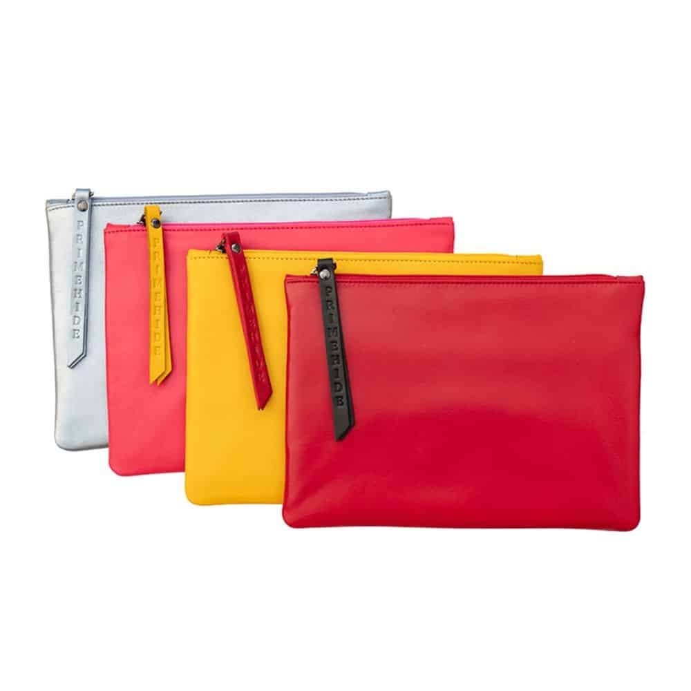 Medium Size Leather Zip Pouch – 702