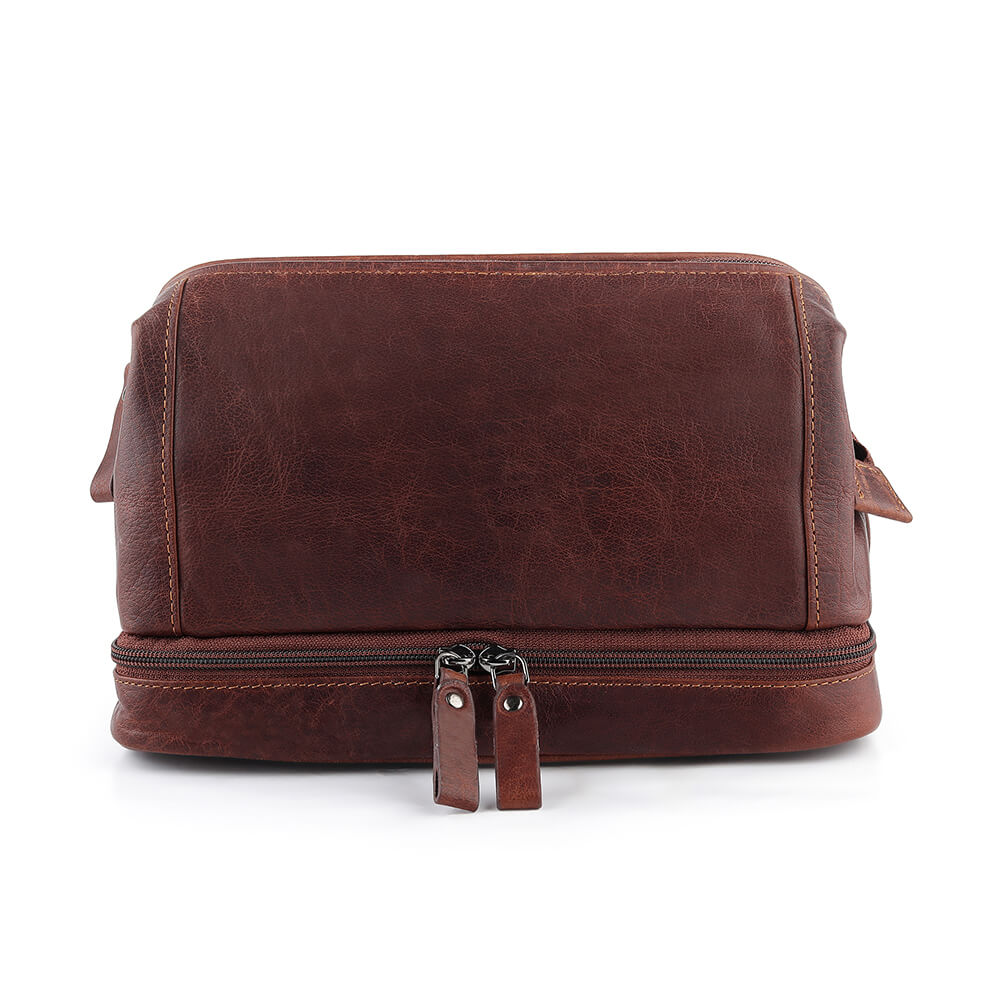 Leather Wash Bag