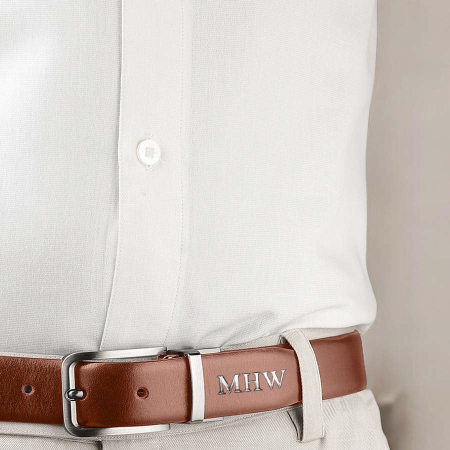 Men&#8217;s Reversible Belt 06