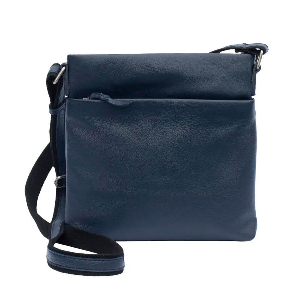 Soft Leather Crossbody Bag with Multi-Pockets Seville
