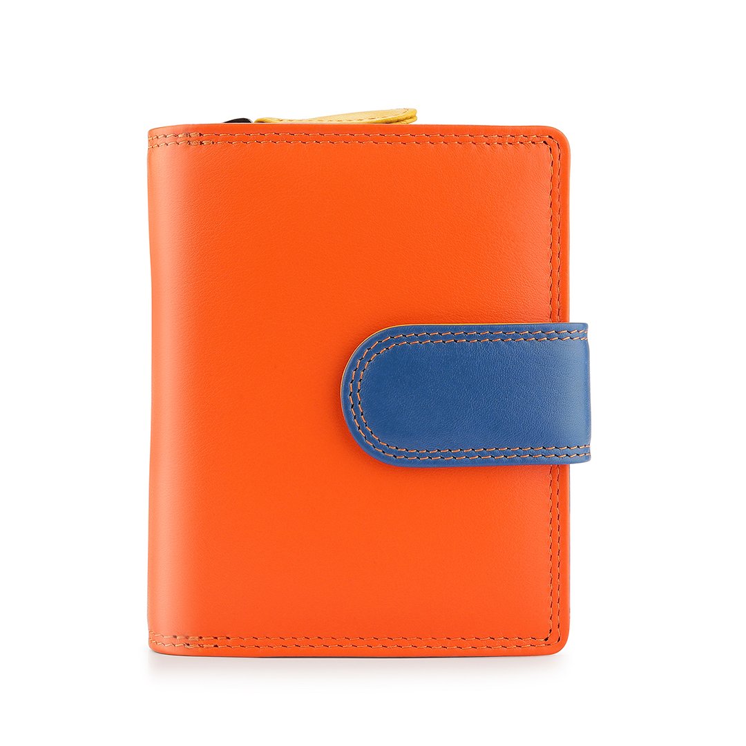 Soft Leather Colourful Purse - Camellia London