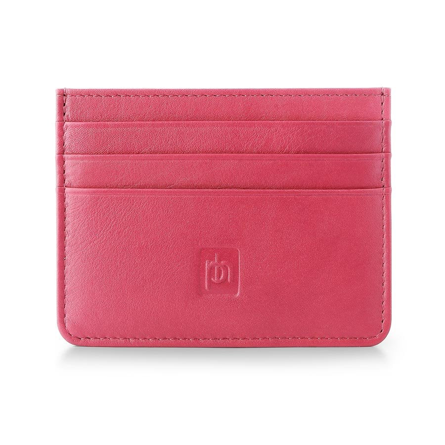 Personalised Leather Card Holder with RFID