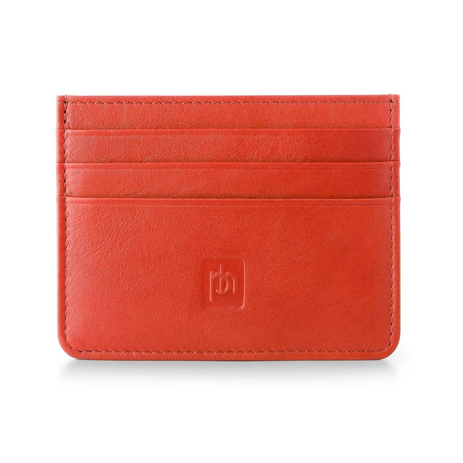 Personalised Leather Card Holder with RFID