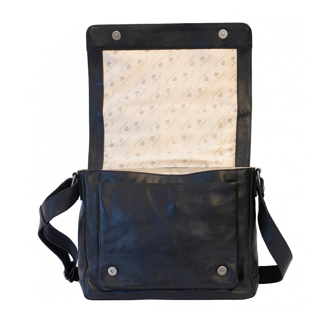 Orion Leather Messenger Bag