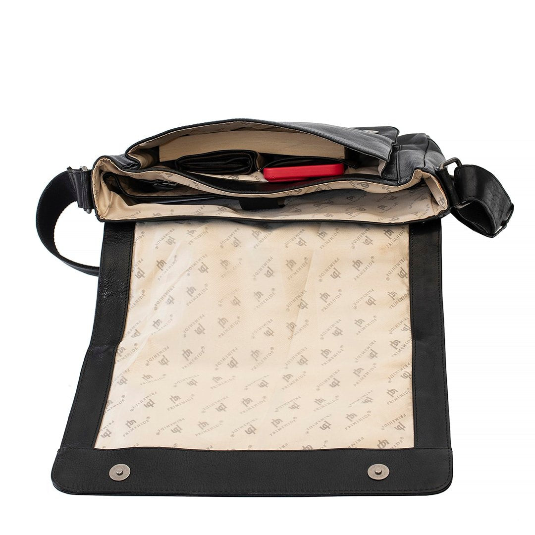 Orion Leather Messenger Bag