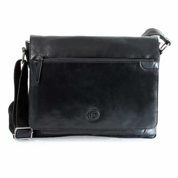 Orion Crossbody Leather Messenger Laptop Bag