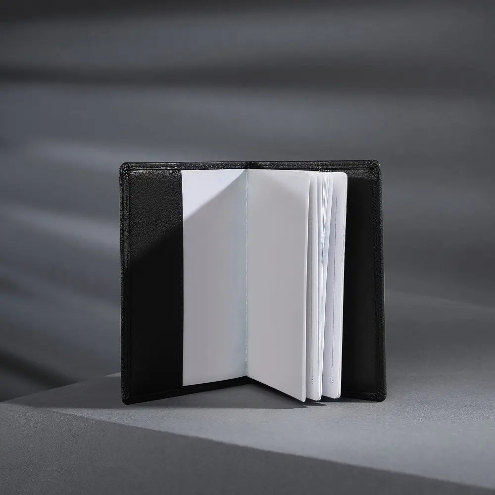 Passport Cover RFID Safe Black-5