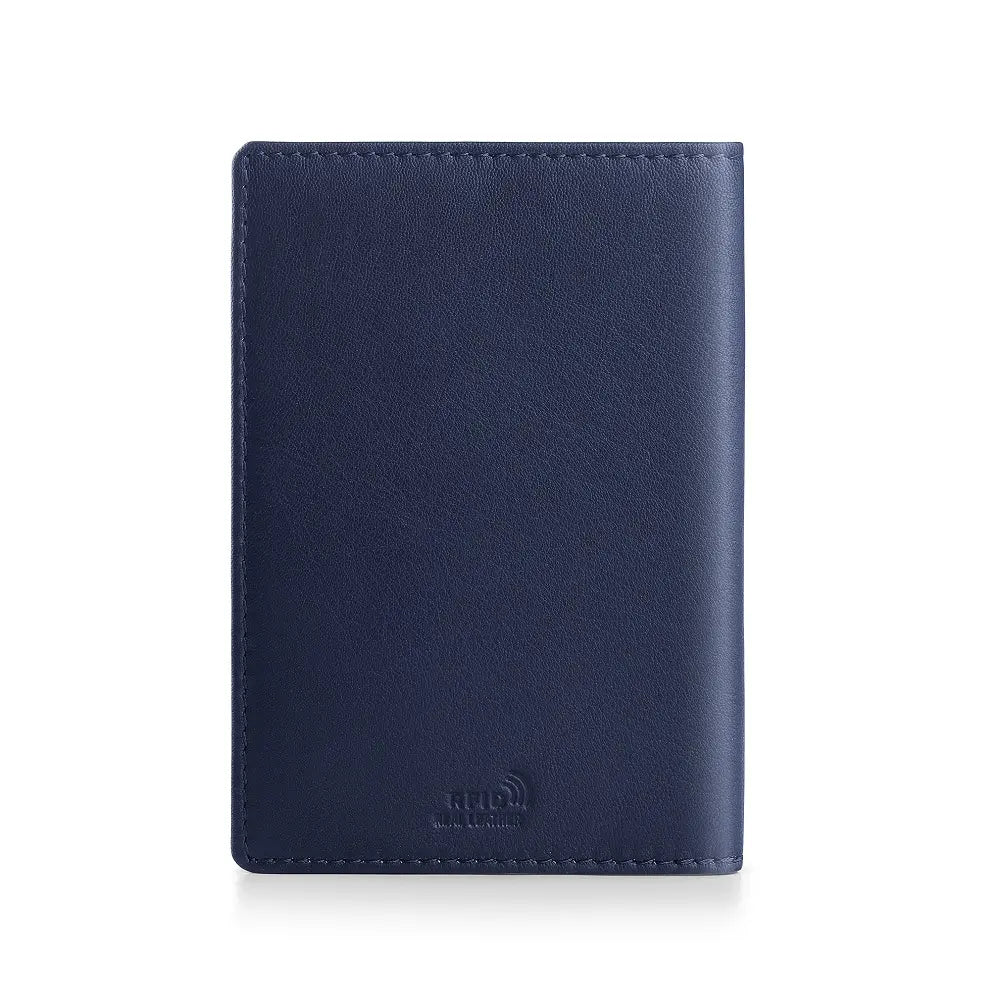 Passport Cover RFID Safe Navy-1