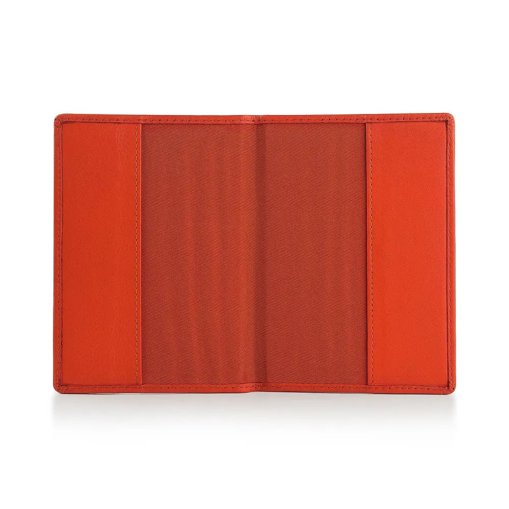 Passport Cover RFID Safe Orange-3