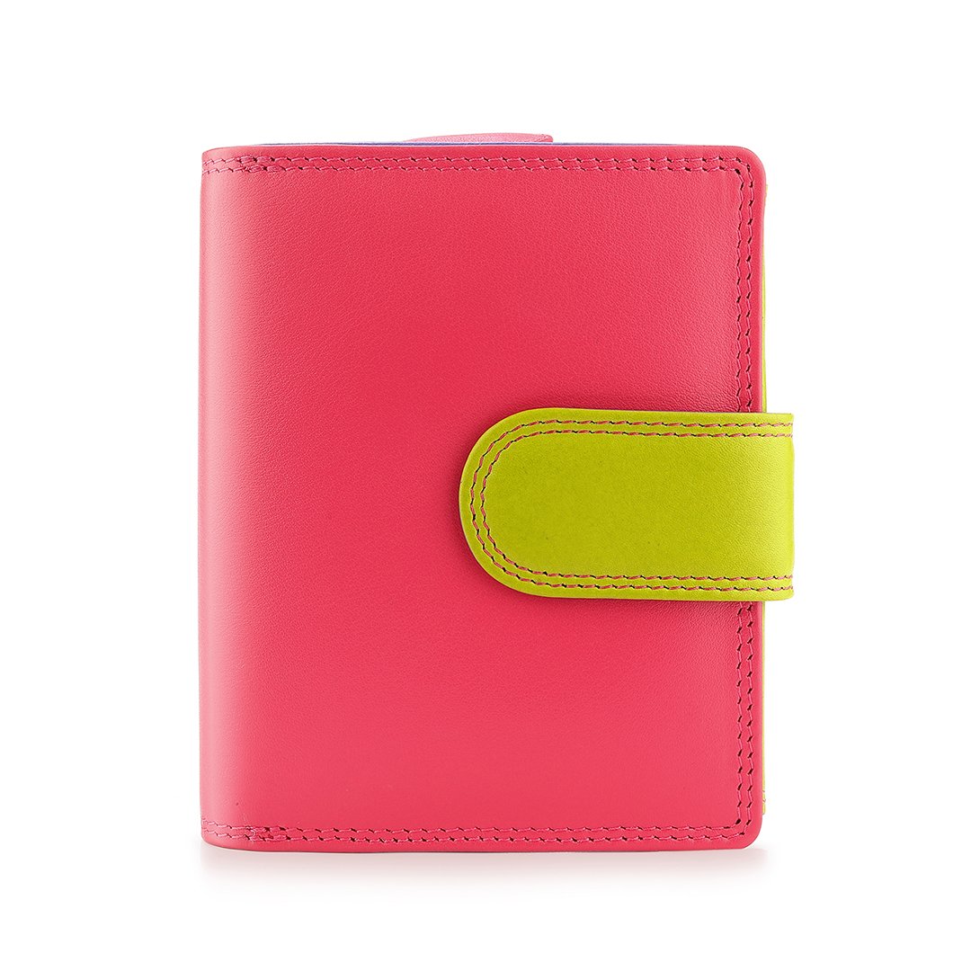 Soft Leather Colourful Purse - Camellia London