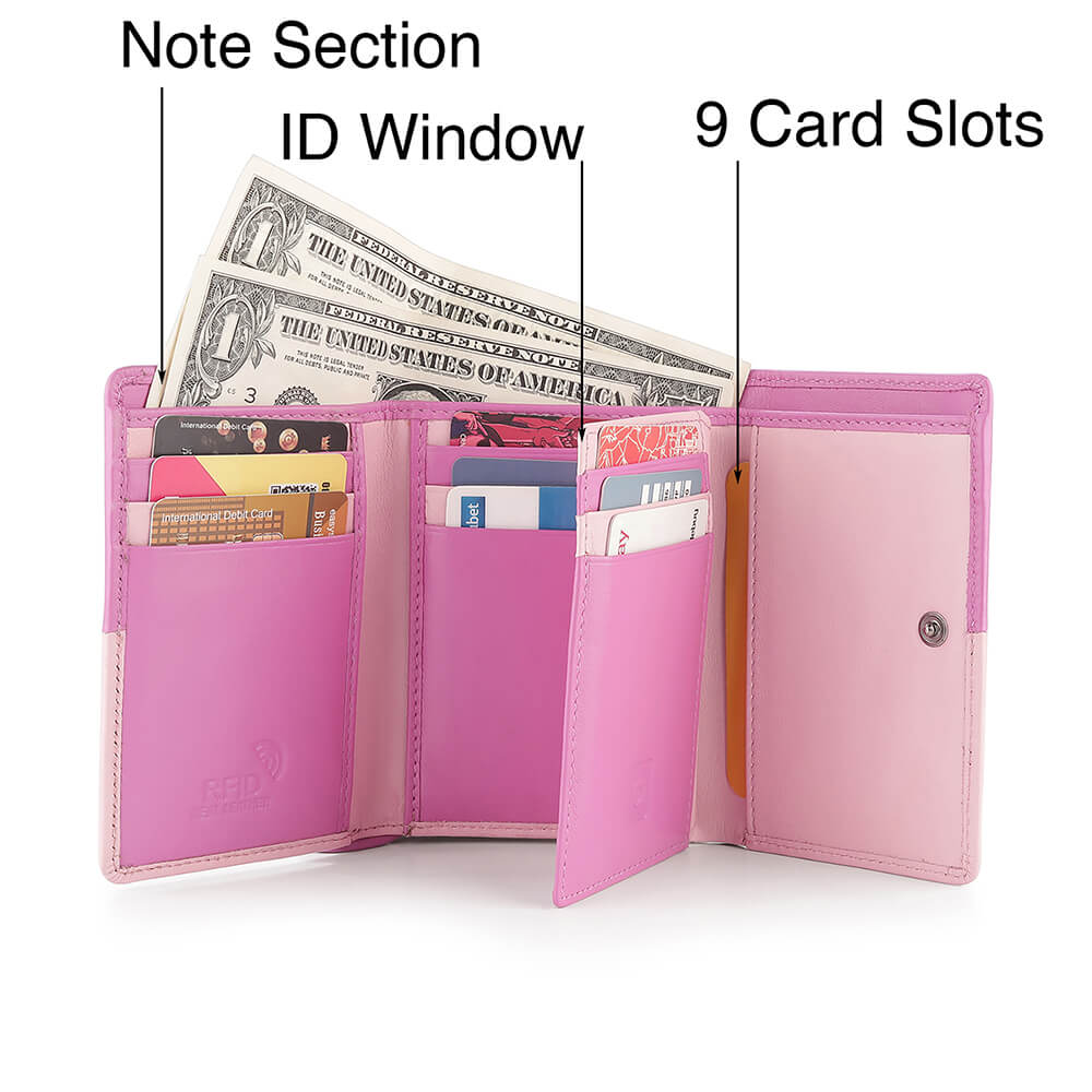 Clara Small Trifold Purse