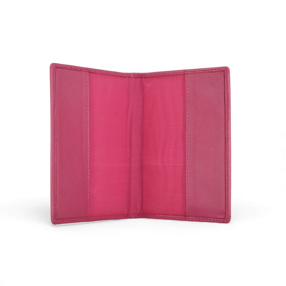 Soft Leather Passport Cover RFID Safe