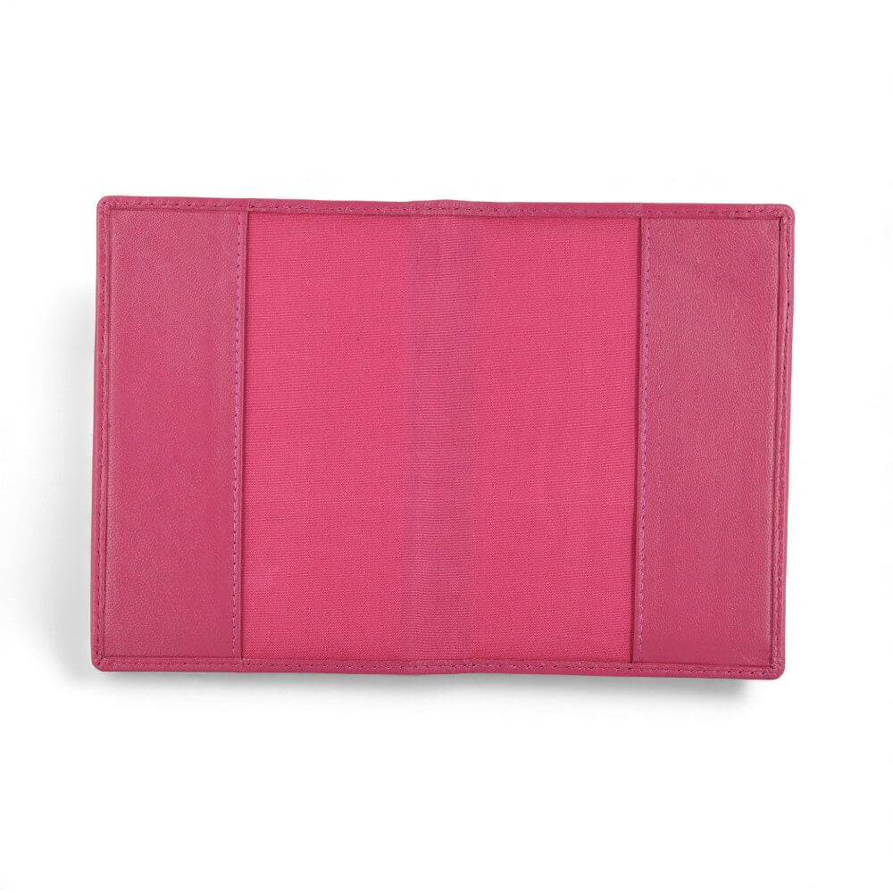 Soft Leather Passport Cover RFID Safe