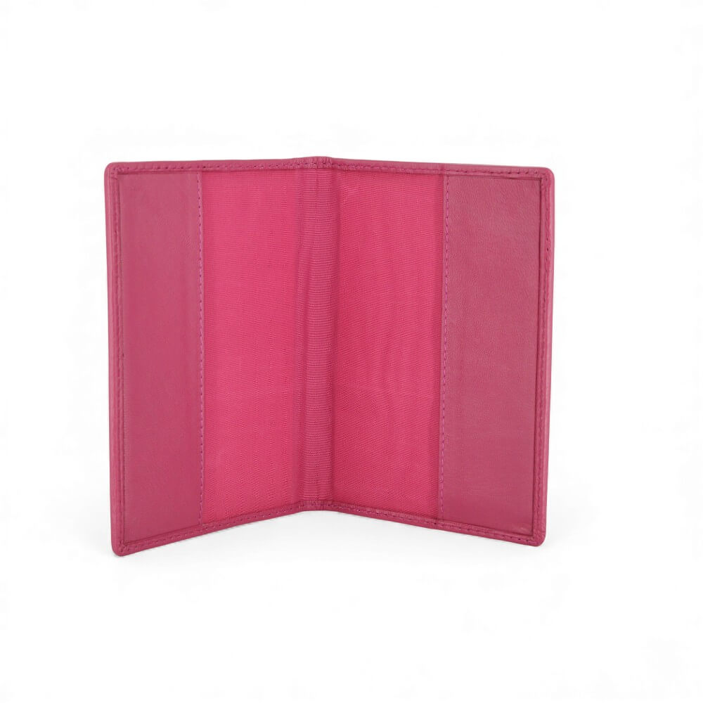 Soft Leather Passport Cover RFID Safe