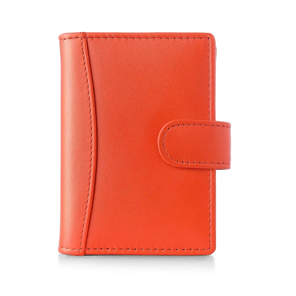 Compact Leather Credit Card Holder
