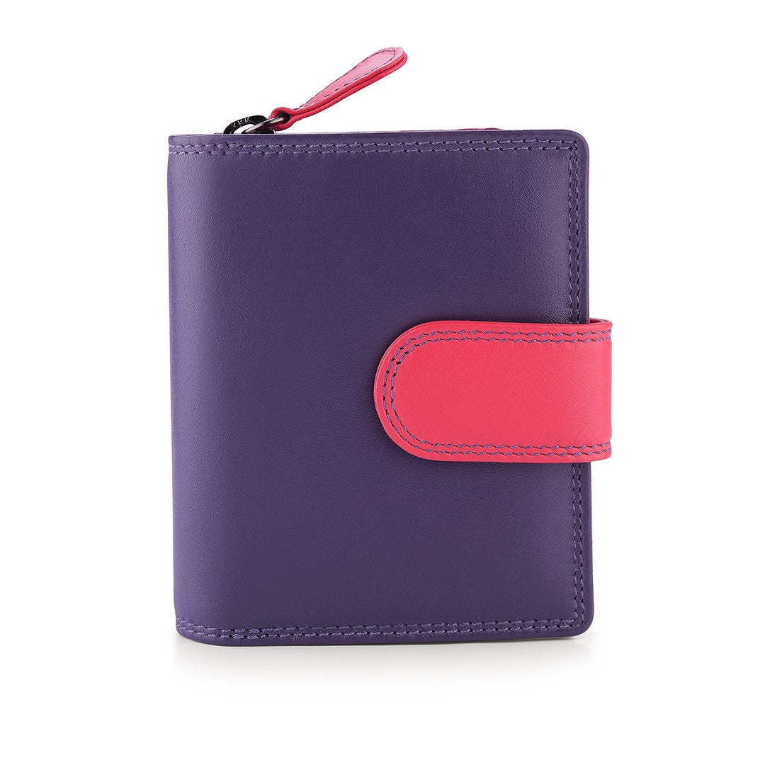 Soft Leather Colourful Purse - Camellia London