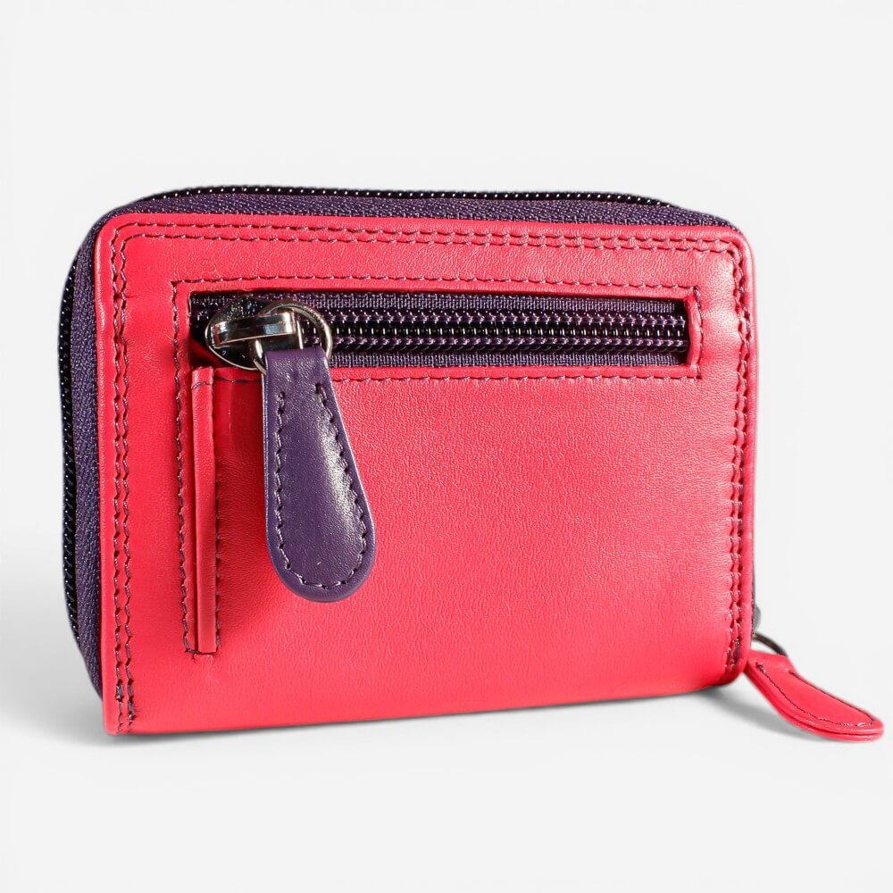 Leather Zip Around Credit Card Holder - Pippa London