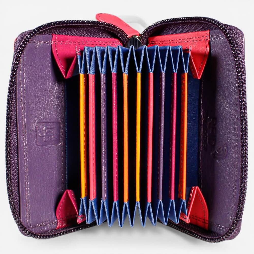 Leather Zip Around Credit Card Holder - Pippa London