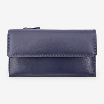 Slim Leather Purse Verona