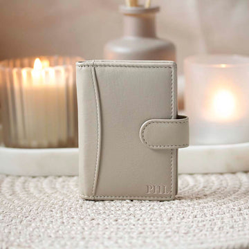 Compact Leather Credit Card Holder