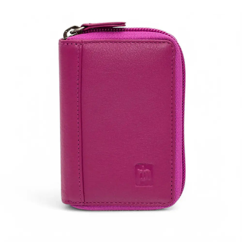 RFID Concertina Leather Credit Card Wallet