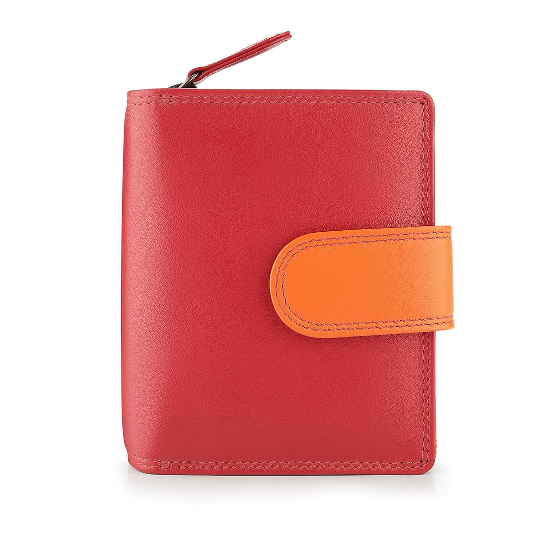 Soft Leather Colourful Purse - Camellia London