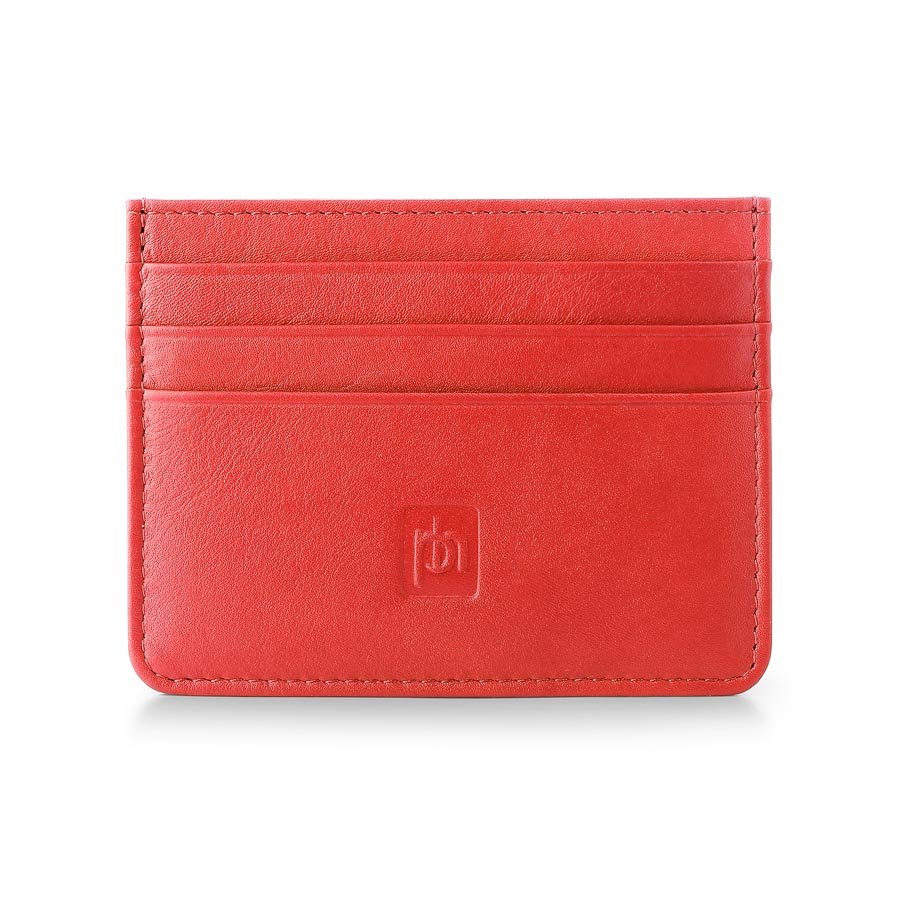 Personalised Leather Card Holder with RFID