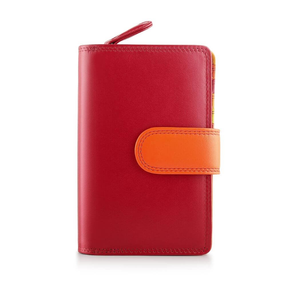 Soft Leather Colourful Bifold Purse - Primrose London