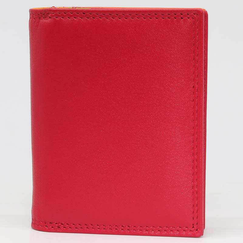 Red Jade London real leather credit card holder front