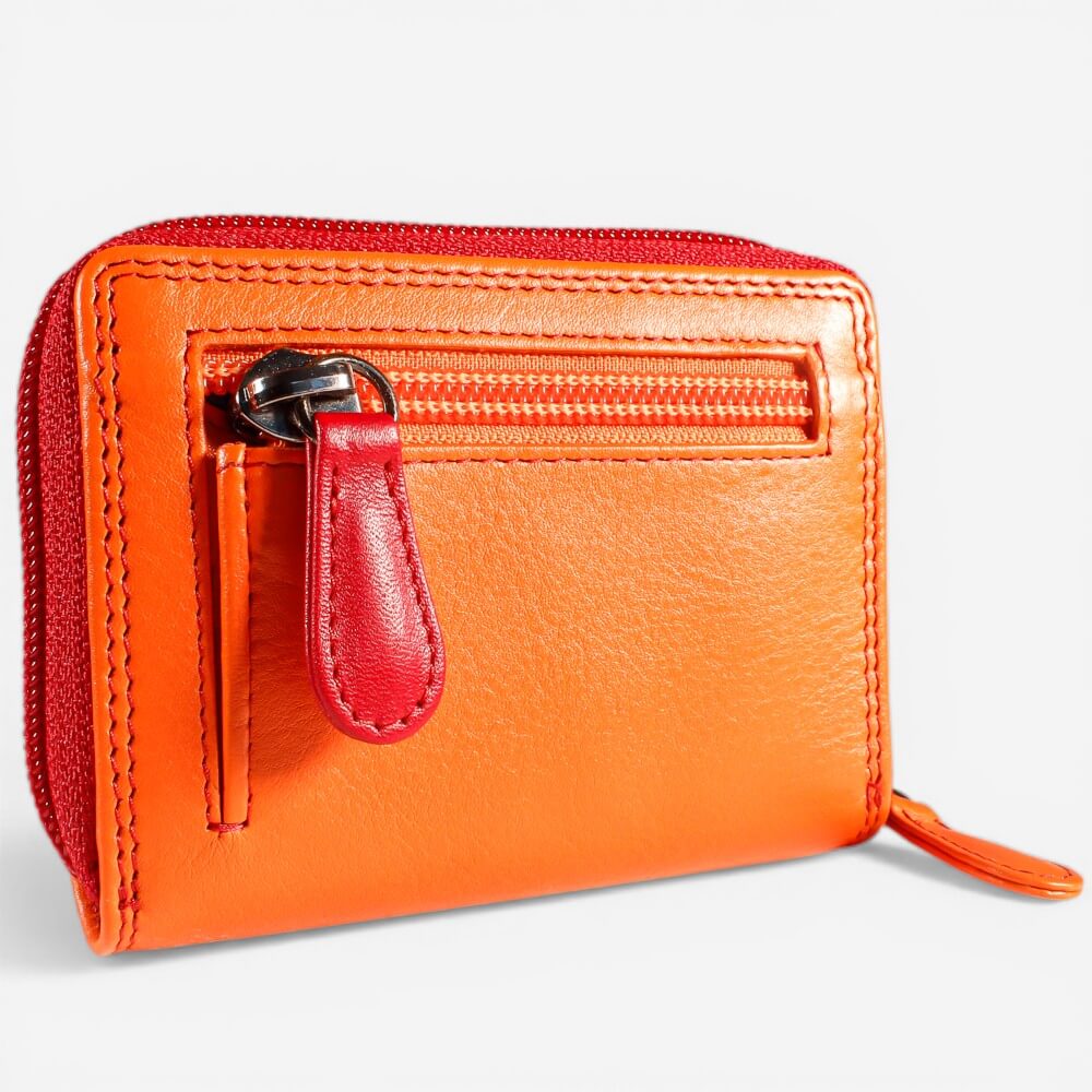 Leather Zip Around Credit Card Holder - Pippa London