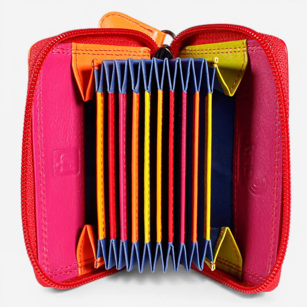 Leather Zip Around Credit Card Holder - Pippa London