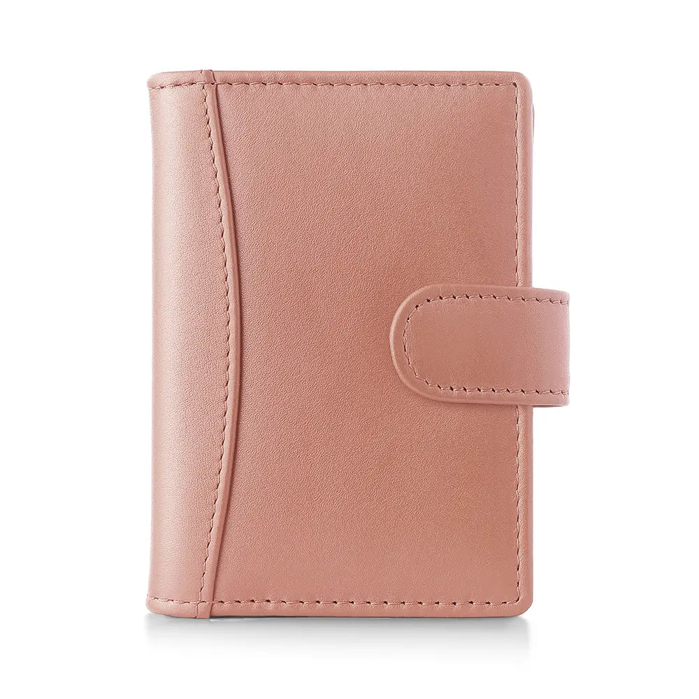 Slim Soft Leather RFID Card Holder