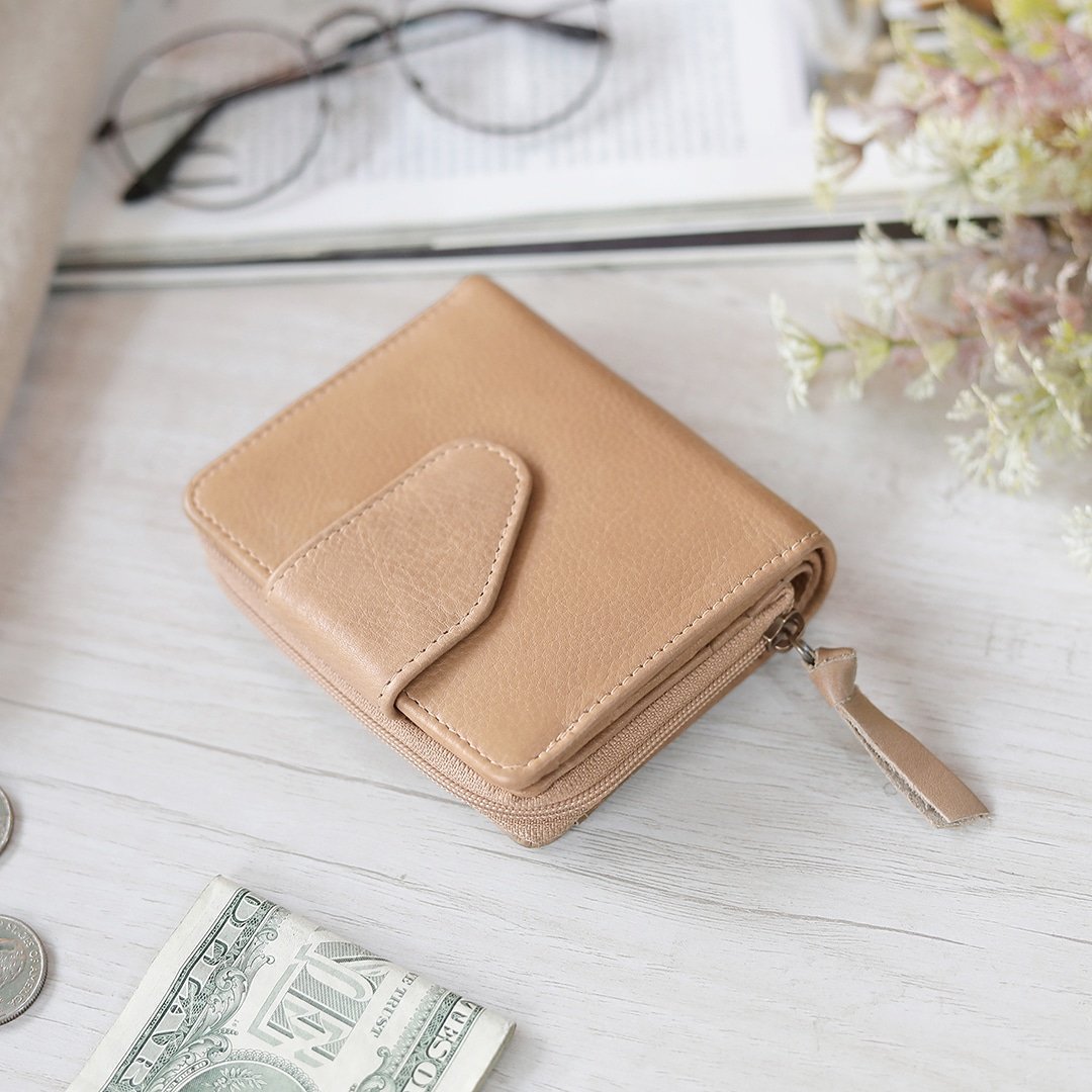 Sand Washed Cancun Small Bifold Purse Gabriela – 1252 07