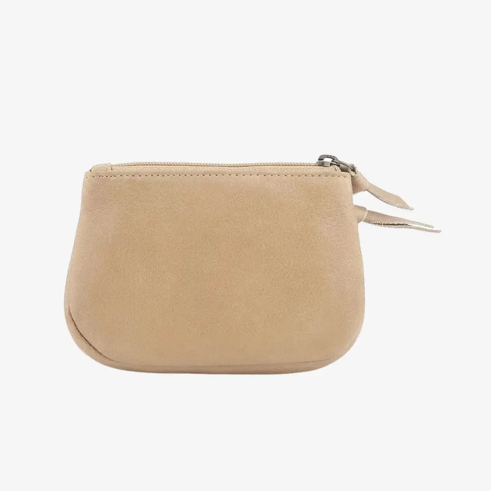 Sand pouch with a zipper on a white background