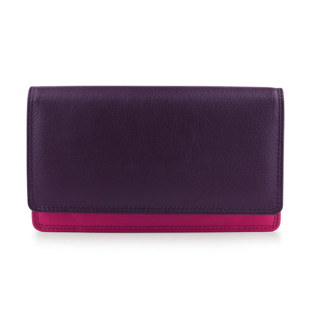 Soft Leather Clutch Purse - Lily London