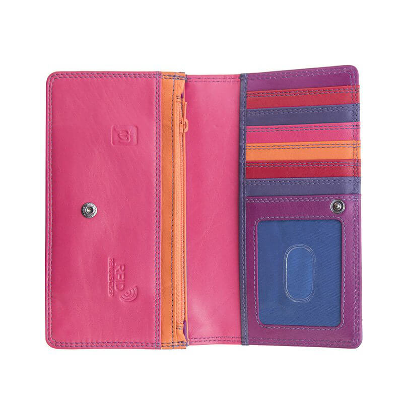 Soft Leather Clutch Purse - Lily London