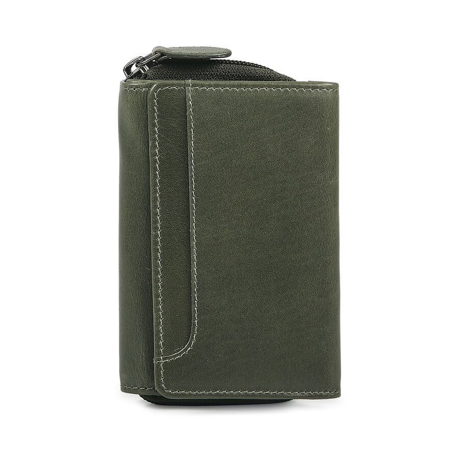 Soft Leather Trifold Purse For Women - Velura