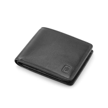 Trifold Luxury Leather Wallet with RFID Washington