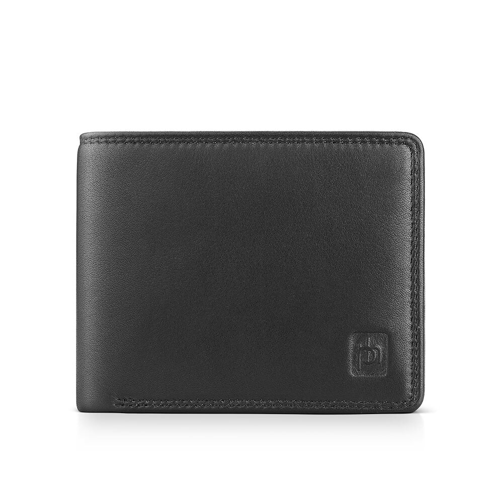 Trifold Luxury Leather Wallet with RFID Washington